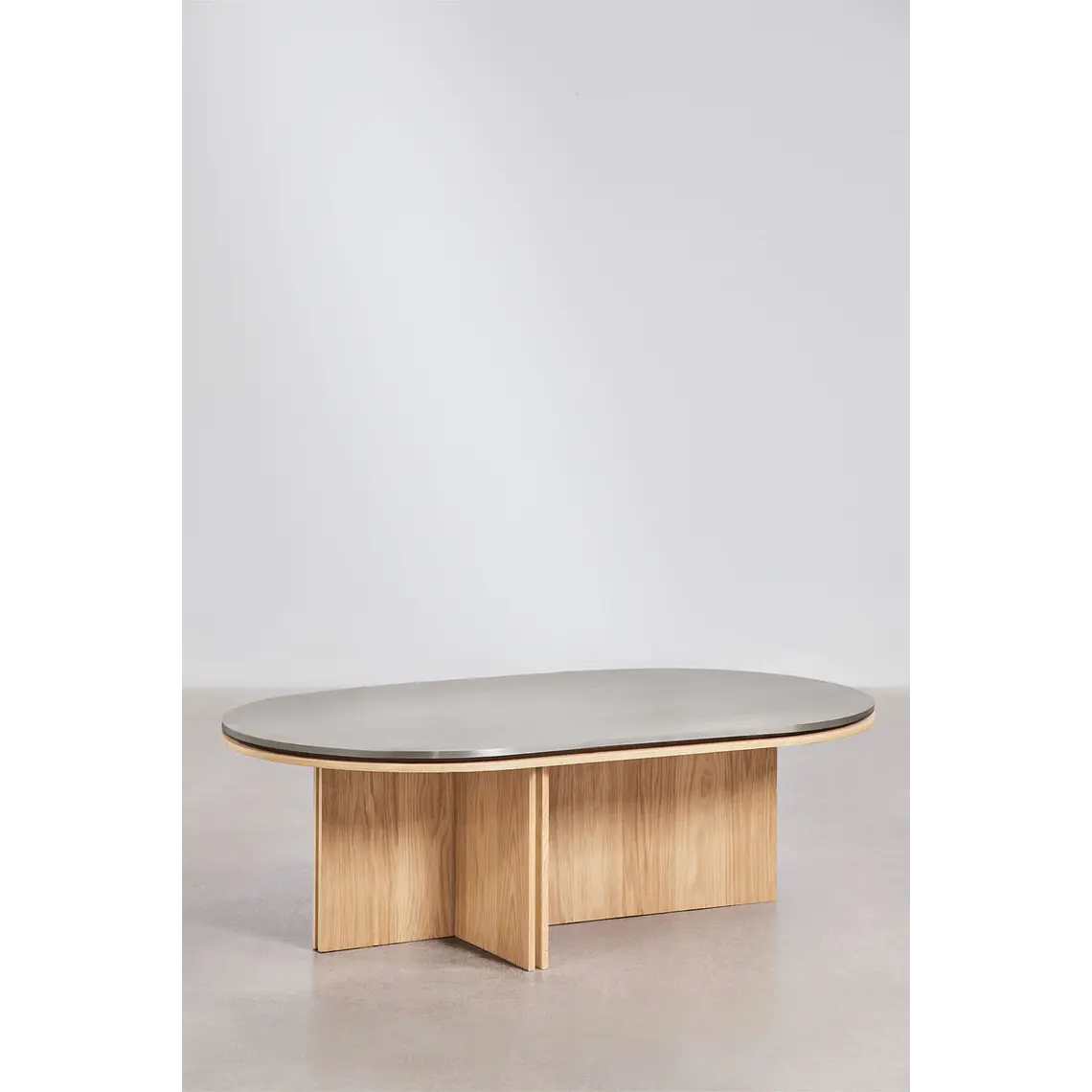 Talian · Mesa de centro en metal de 120 cm 3