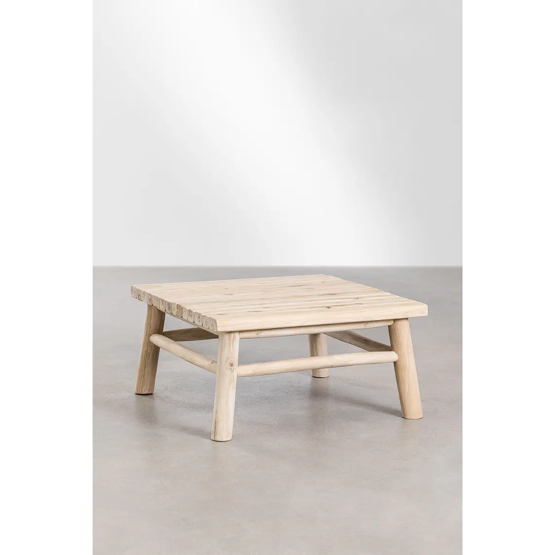 Veiel · Mesa de centro en acabado madera de 80 cm 3