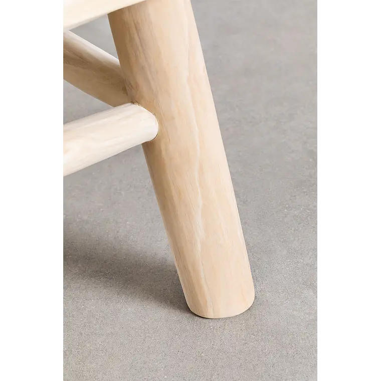 Veiel · Mesa de centro en acabado madera de 80 cm 6