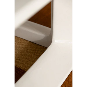 Veora · Mesa de centro en cristal de 80 cm