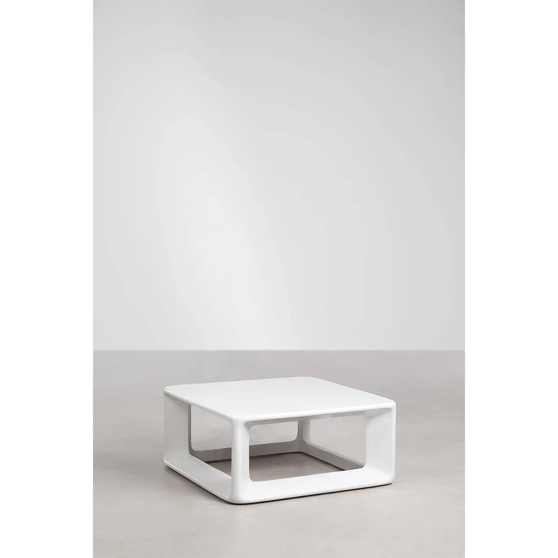 Veora · Mesa de centro en cristal de 80 cm 3