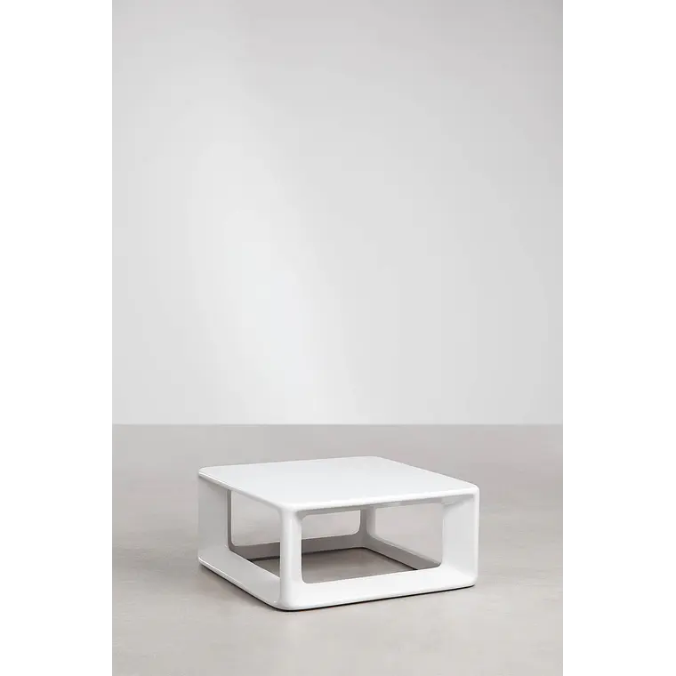 Veora · Mesa de centro en cristal de 80 cm 3