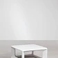 Veora · Mesa de centro en cristal de 80 cm - Miniatura 3