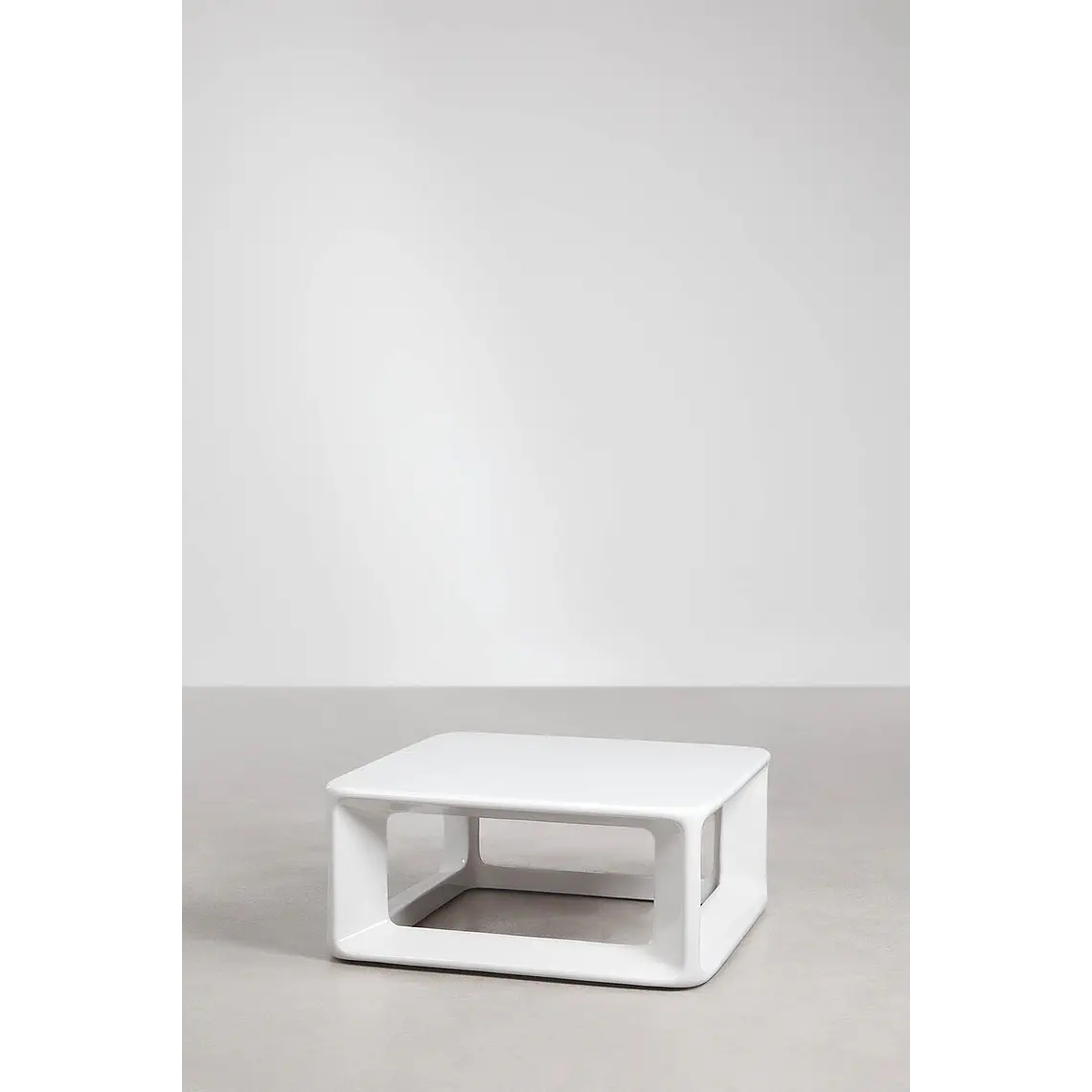 Veora · Mesa de centro en cristal de 80 cm 4