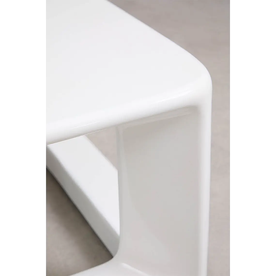 Veora · Mesa de centro en cristal de 80 cm 5