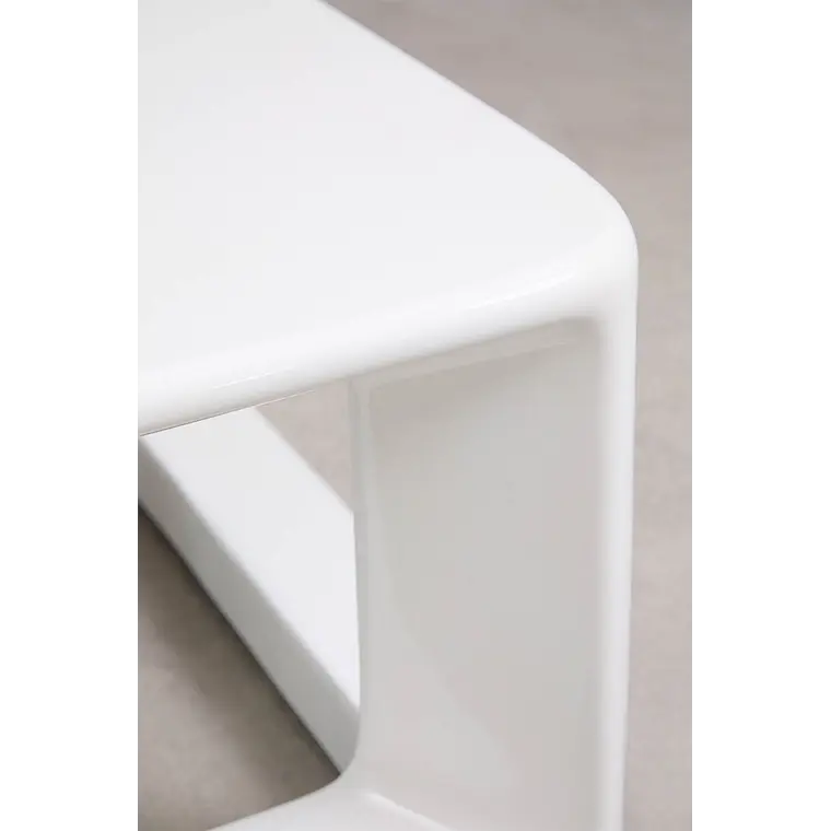 Veora · Mesa de centro en cristal de 80 cm 5