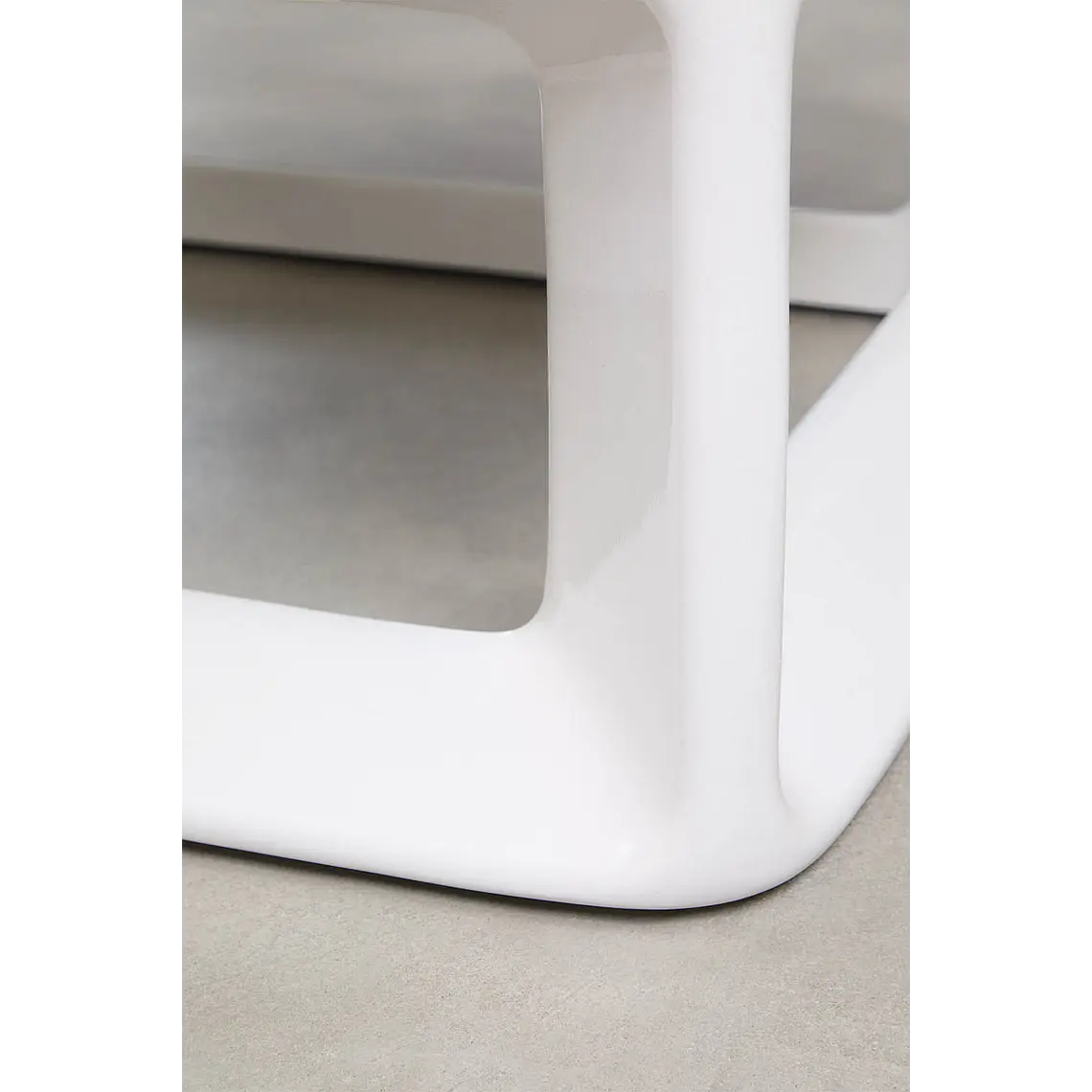 Veora · Mesa de centro en cristal de 80 cm 6
