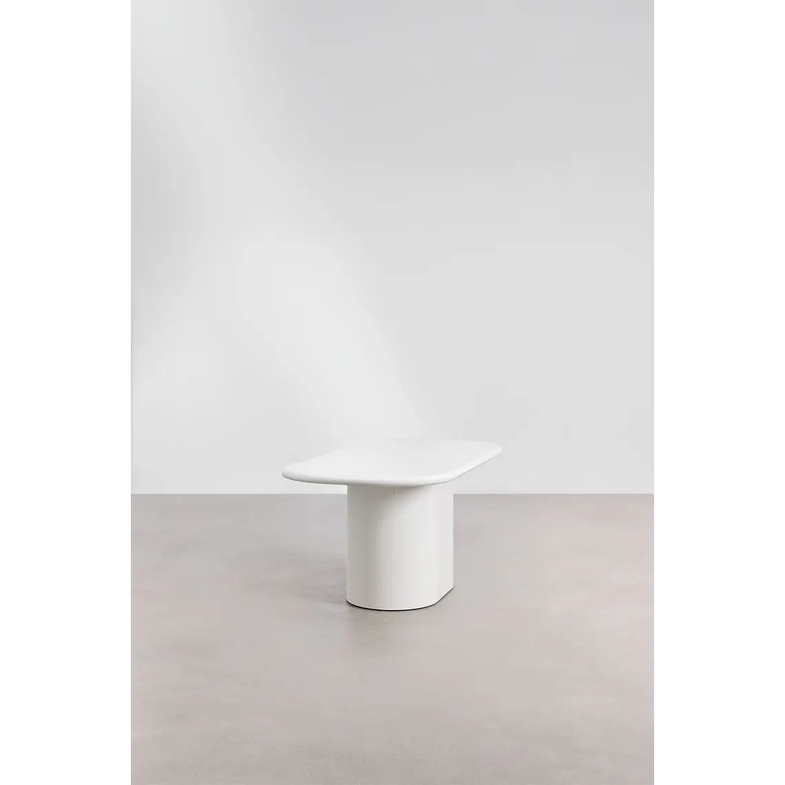 Mesa de comedor ovalada 200x105 cm en MDF 4