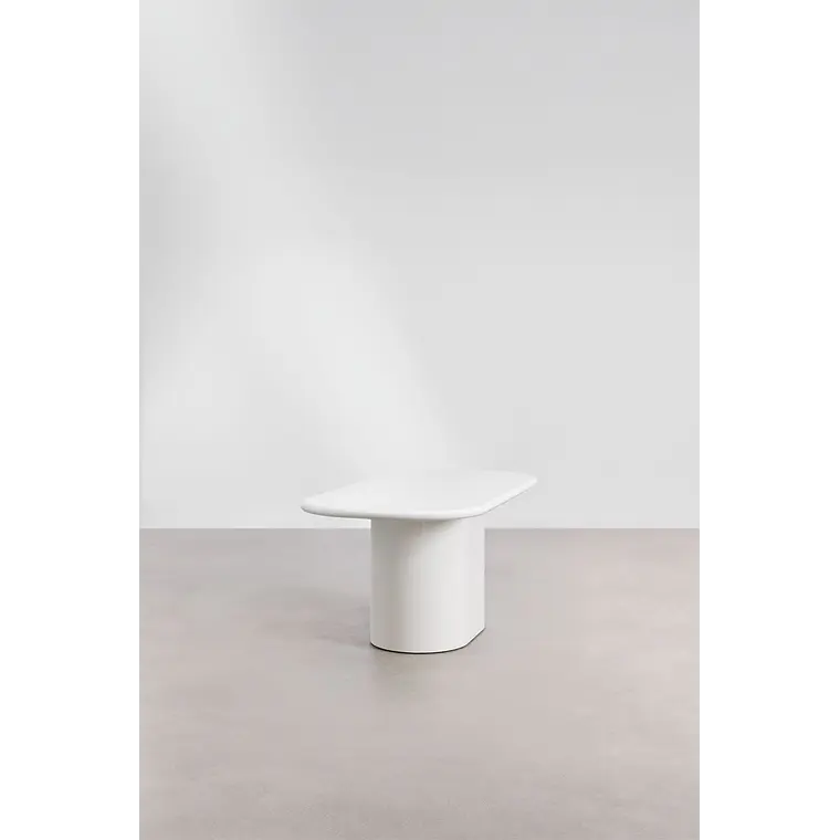 Mesa de comedor ovalada 200x105 cm en MDF 4