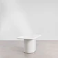 Mesa de comedor ovalada 200x105 cm en MDF - Miniatura 4