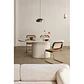 Mesa de comedor ovalada 200x105 cm en MDF - Miniatura 9