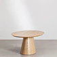 Mesa de comedor ovalada 220x120 cm en madera y MDF - Miniatura 4