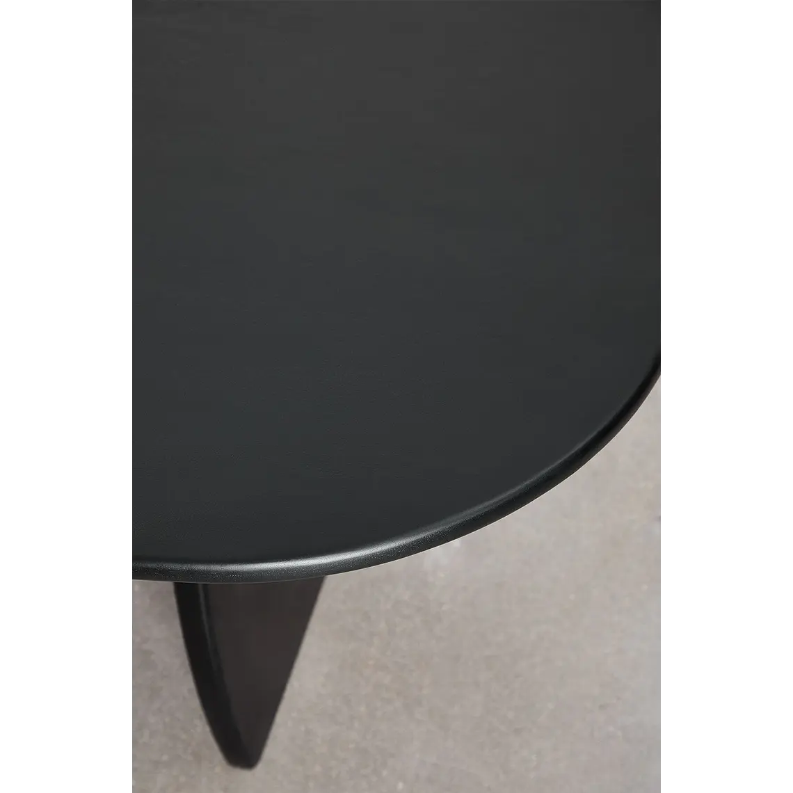 Mesa de comedor ovalada 260x120 cm en madera de mango 6