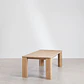 Mesa de comedor rectangular 240x110 cm en travertino - Miniatura 4