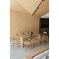 Mesa de comedor rectangular 260x110 cm en vidrio templado y MDF - Miniatura 11