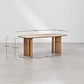 Mesa de comedor rectangular en madera de mango - Miniatura 9