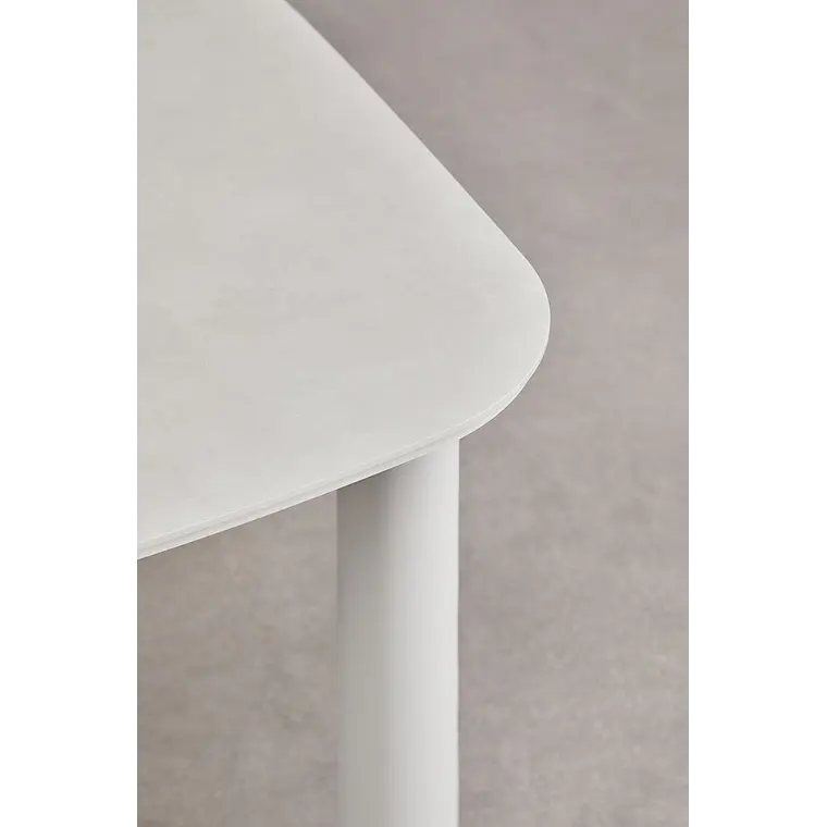 Mesa de jardín rectangular 220-280x100 cm extensible en cerámica y aluminio Halena 6