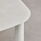 Mesa de jardín rectangular 220-280x100 cm extensible en cerámica y aluminio Halena - Miniatura 6