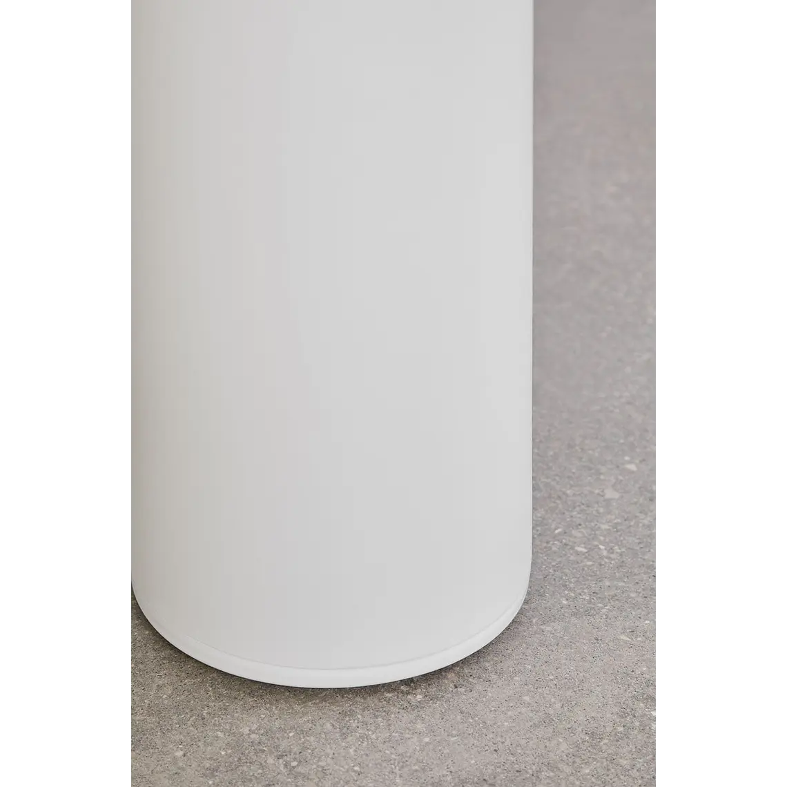 Mesa de jardín redonda Ø120 cm en cerámica y aluminio Garena 6