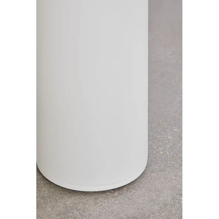 Mesa de jardín redonda Ø120 cm en cerámica y aluminio Garena 6