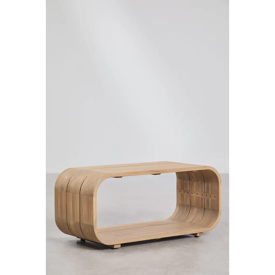Talvia · Mesa lateral en acabado madera de 85 cm 1