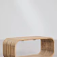Talvia · Mesa lateral en acabado madera de 85 cm - Miniatura 1