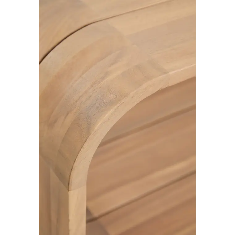 Talvia · Mesa lateral en acabado madera de 85 cm 4