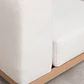 Módulo central recto para sofá modular de jardín en madera de acacia Lioreva - Miniatura 6