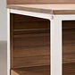 Módulo de almacenaje con estantes para cocina modular de exterior en madera de acacia y aluminio Arenira - Miniatura 7