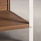 Módulo de almacenaje con estantes para cocina modular de exterior en madera de acacia y aluminio Arenira - Miniatura 8