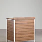 Módulo de almacenaje para cocina modular de exterior en madera de acacia y aluminio Alvina - Miniatura 7