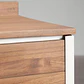 Módulo de almacenaje para cocina modular de exterior en madera de acacia y aluminio Alvina - Miniatura 8