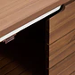 Módulo de almacenaje para cocina modular de exterior en madera de acacia y aluminio Alvina - Miniatura 9