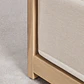 Módulo esquinero izquierdo para sofá modular de jardín en madera de acacia Brenova - Miniatura 8