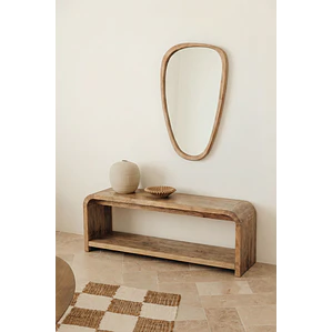Belvia · Mueble de TV en acabado madera de 120 cm