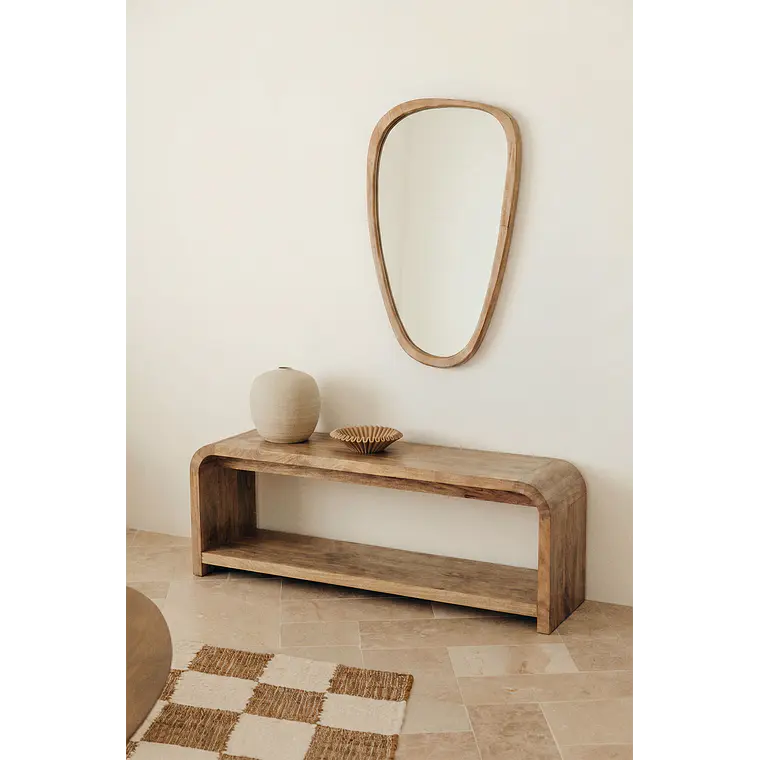 Belvia · Mueble de TV en acabado madera de 120 cm 1