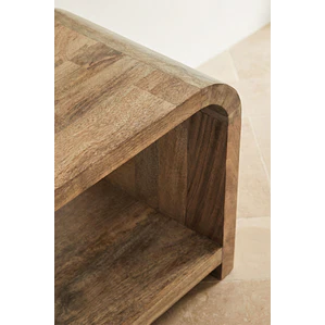 Belvia · Mueble de TV en acabado madera de 120 cm