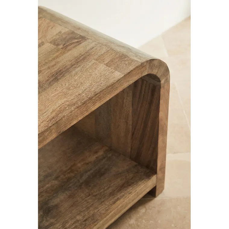 Belvia · Mueble de TV en acabado madera de 120 cm 2