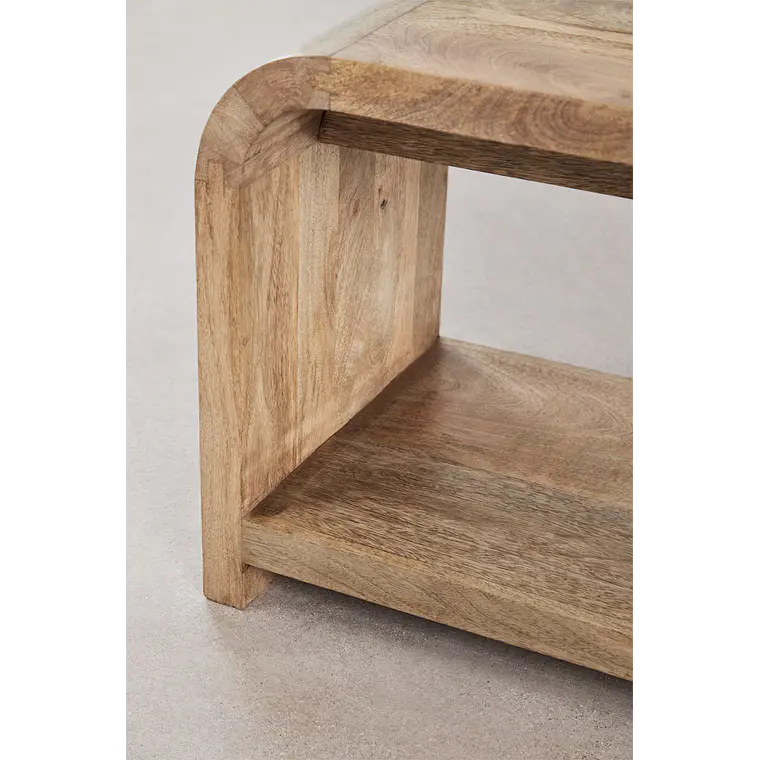 Belvia · Mueble de TV en acabado madera de 120 cm 5