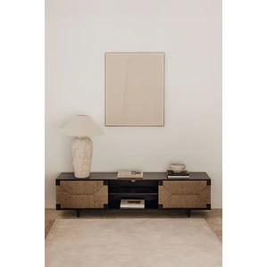 Calren · Mueble de TV en acabado madera de 200 cm