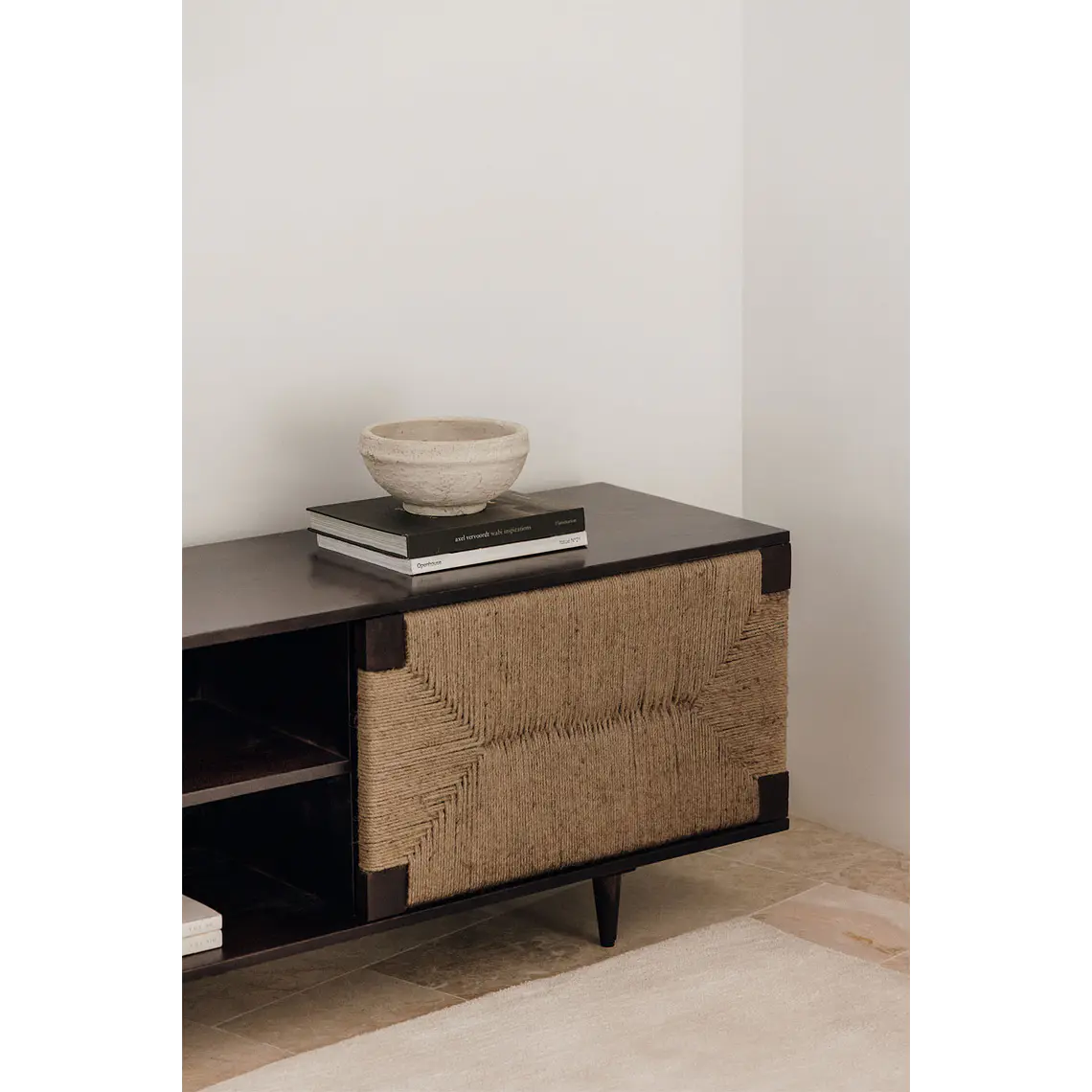 Calren · Mueble de TV en acabado madera de 200 cm 2