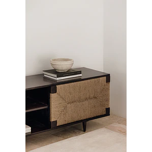 Calren · Mueble de TV en acabado madera de 200 cm