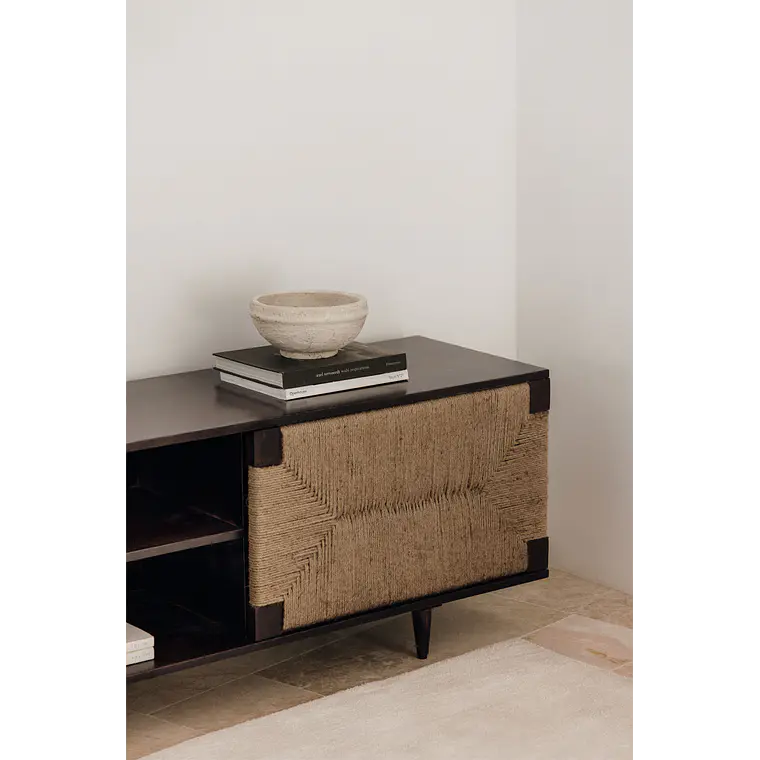 Calren · Mueble de TV en acabado madera de 200 cm 2