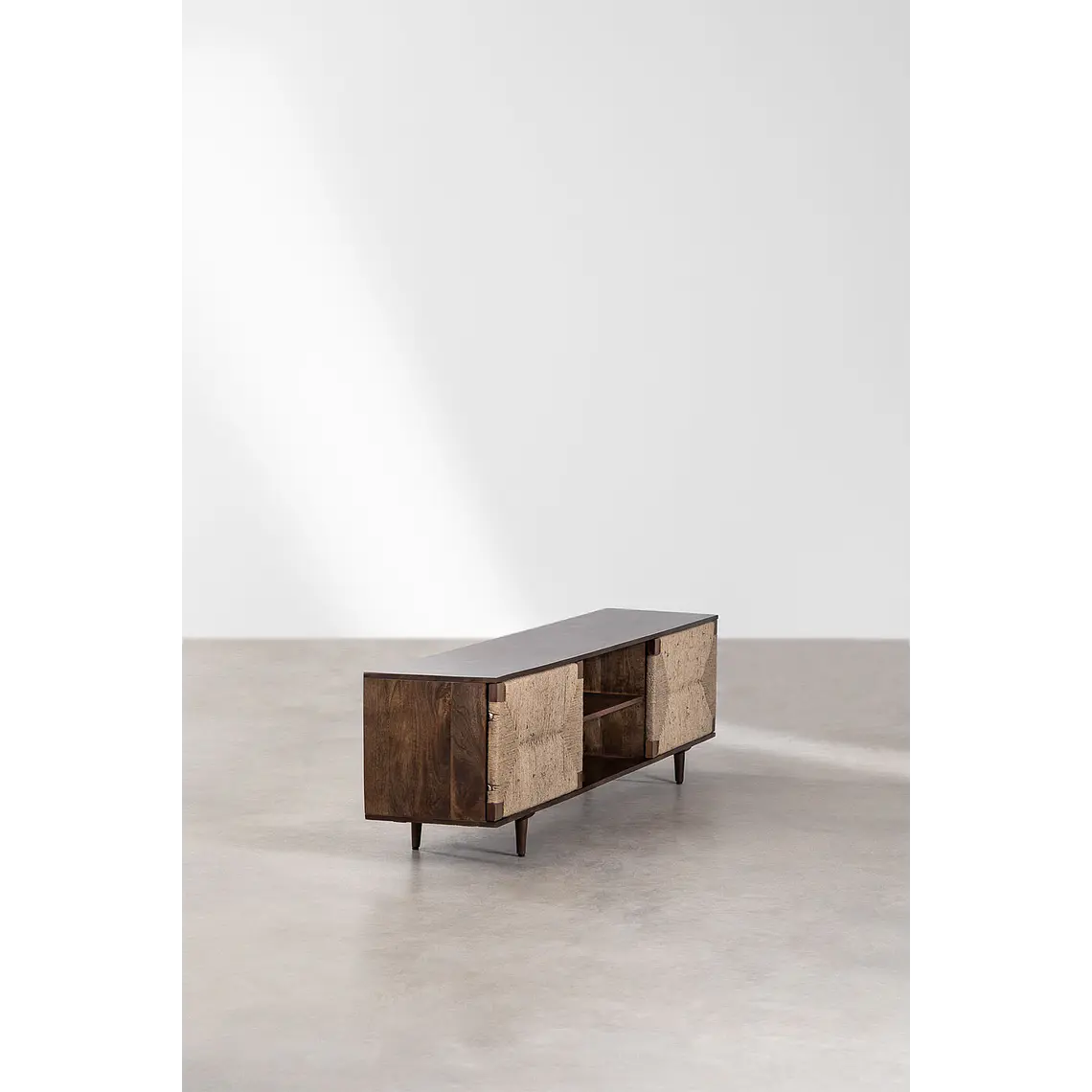 Calren · Mueble de TV en acabado madera de 200 cm 5