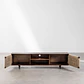 Calren · Mueble de TV en acabado madera de 200 cm - Miniatura 6