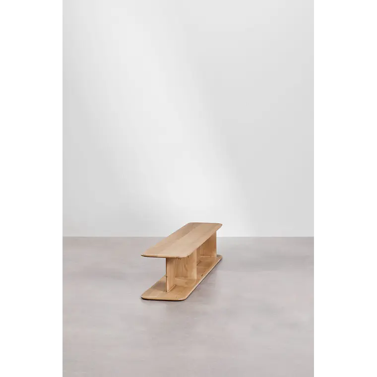 Darasel · Mueble de TV en acabado madera de 180 cm 4