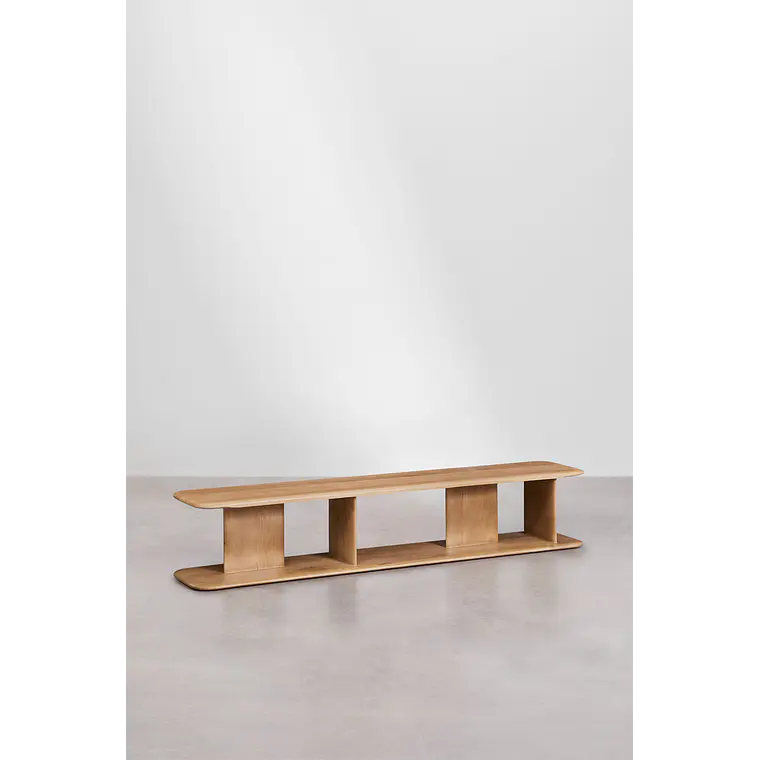 Darasel · Mueble de TV en acabado madera de 180 cm 5