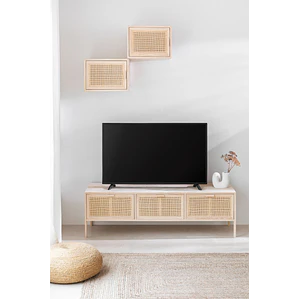 Elivia · Mueble de TV en acabado madera de 135 cm