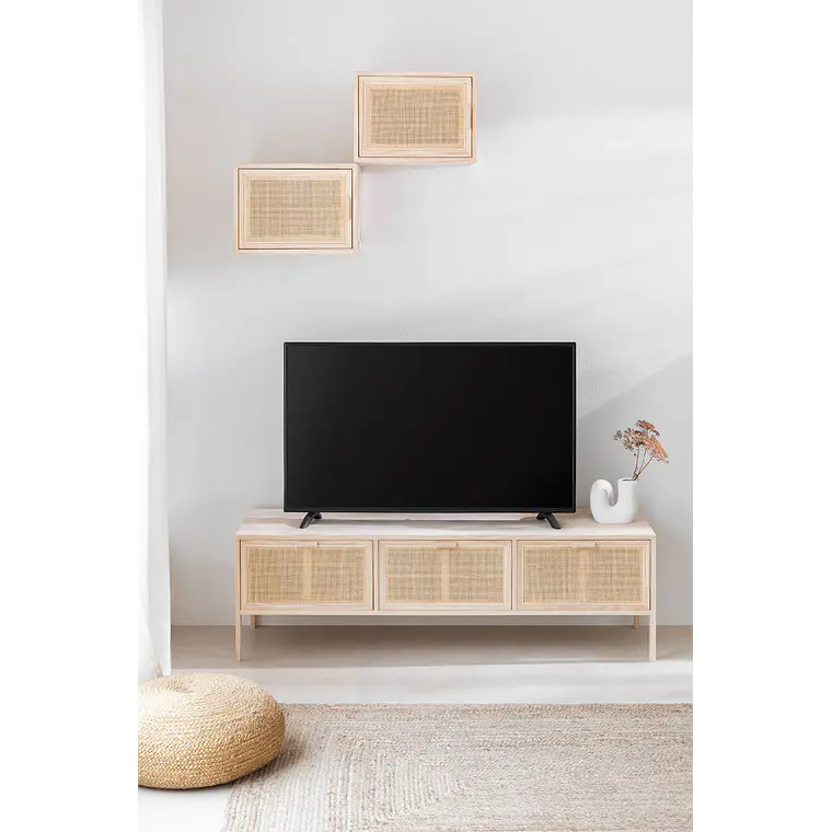 Elivia · Mueble de TV en acabado madera de 135 cm 1