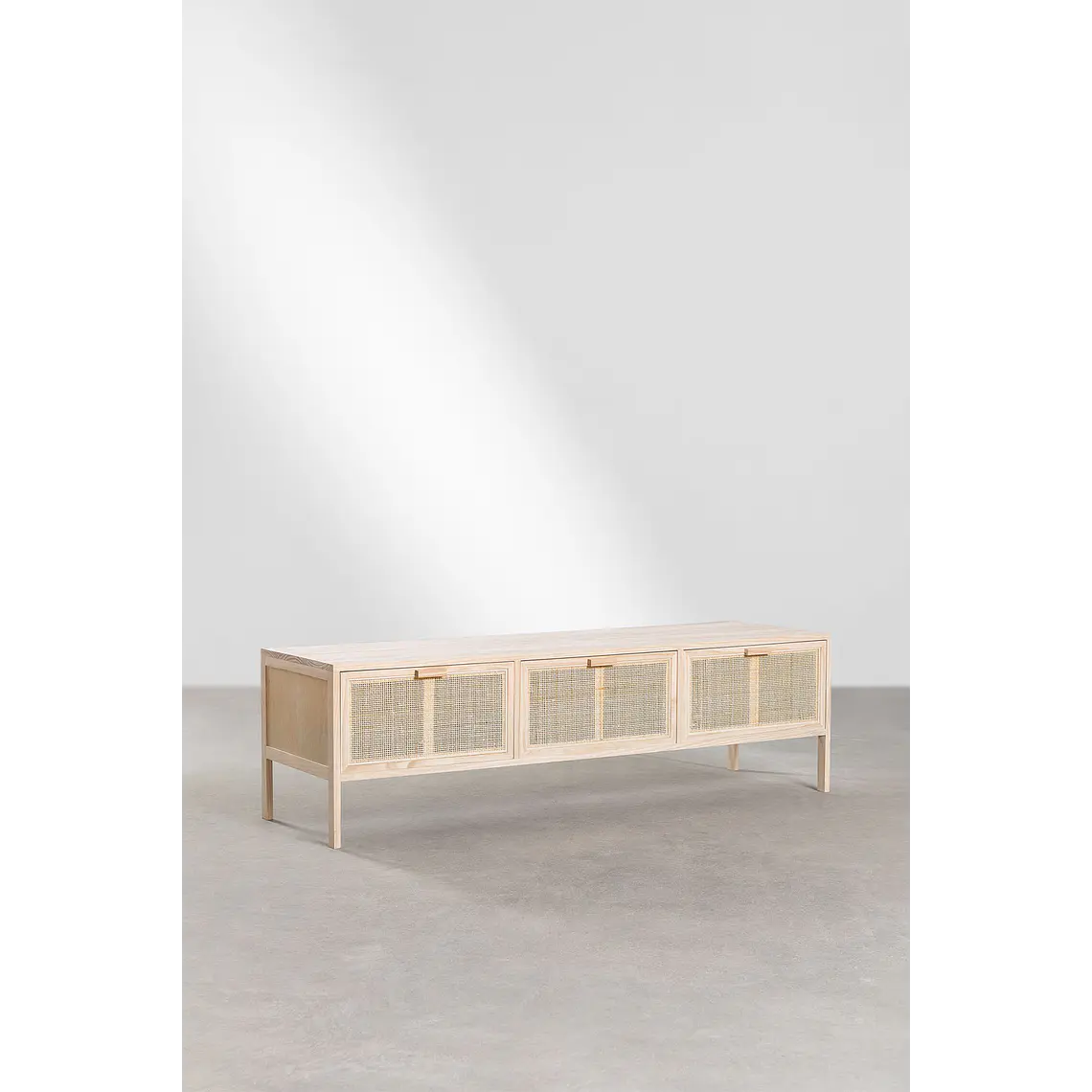 Elivia · Mueble de TV en acabado madera de 135 cm 2